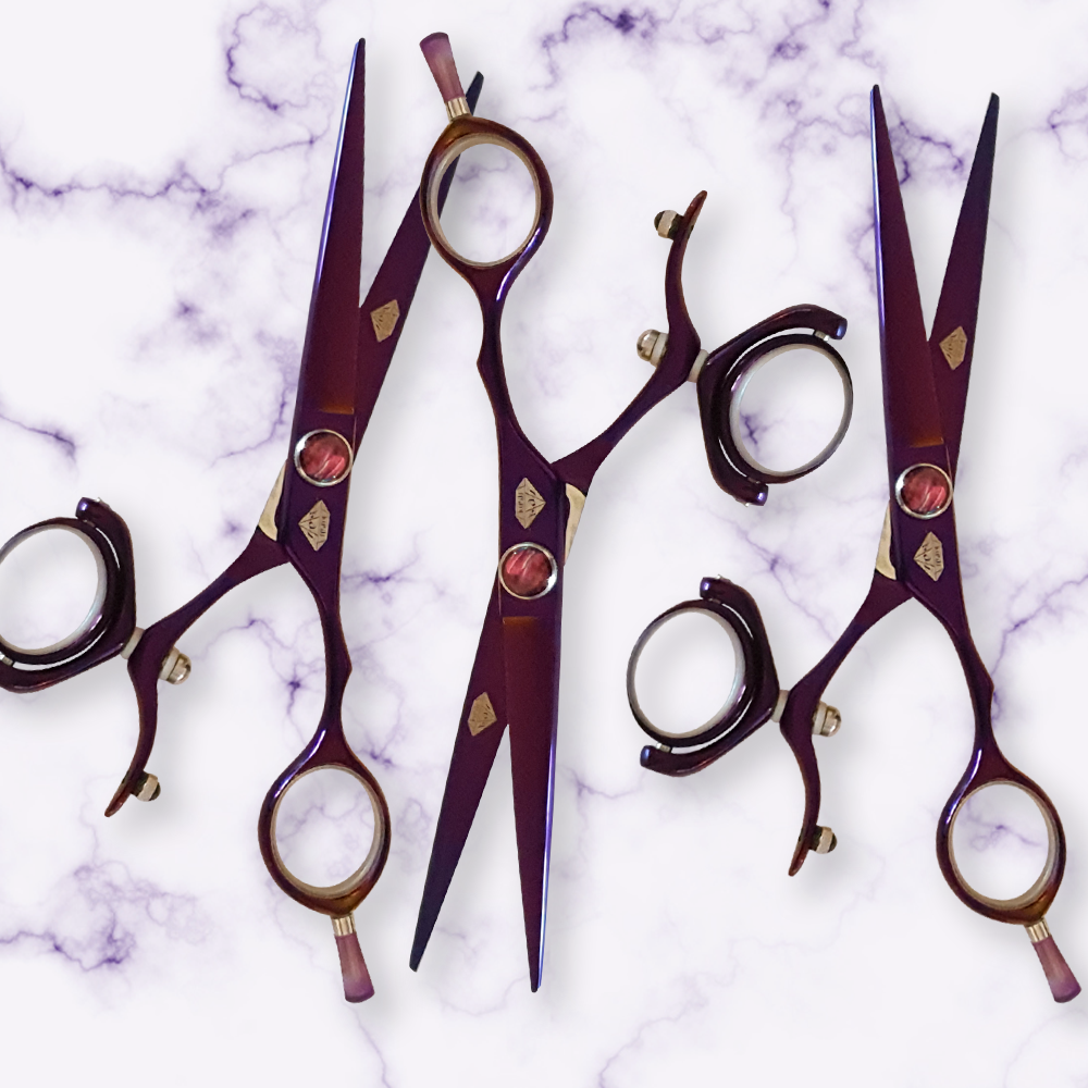 Fancy hair cutting scissors - Scissor Tech Australia